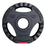 Disque musculation olympique avec poignes 50 / 51 mm 1, 25 kg gorilla sports