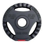 Disque musculation olympique avec poignes 50 / 51 mm 2, 5 kg gorilla sports