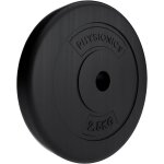 Disques de musculation 30 / 31 mm en plastique 5 kg (2x2. 5 kg) physionics
