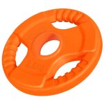 Disque olympique en caoutchouc avec poignes 50 / 51mm 2, 5 kg gorilla sports
