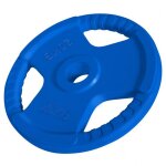 Disque olympique en caoutchouc avec poignes 50 / 51mm 20 kg gorilla sports