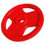 Disque olympique en caoutchouc avec poignes 50 / 51mm 25 kg gorilla sports