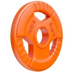 Disque olympique en caoutchouc avec poign�es 50 / 51mm 2, 5 kg gorilla sports