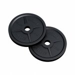 Disque olympique en fonte 50 / 51 mm set 30kg (2x15kg) gorilla sports