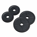 Disque olympique en fonte 50 / 51 mm set 30kg (2x5 2x10kg) gorilla sports