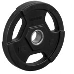 Disque olympique 50 / 51 mm en plastique grip de qualit professionnelle 10 kg gorilla sports