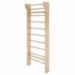 Espalier en bois murale avec 10 barres gorilla sports