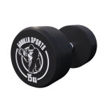Halt�re rond en caoutchouc 15 kg gorilla sports