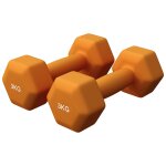 Kit haltres en noprne (1 - 5 kg) 6 kg (2x3 kg) gorilla sports