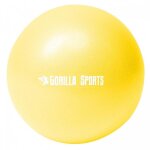Mini ballon pour pilates jaune / 28 cm gorilla sports