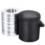 Mini disques chroms 50 / 51 mm - lot de 5 kg avec housse de transport gorilla sports