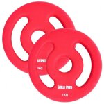 Disques en noprne 30 / 31 mm 2 kg (2x1 kg) gorilla sports