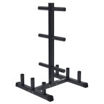 Rack pour disques et barres olympiques gorilla sports