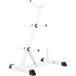 Support pour poids blanc gorilla sports