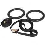 Set d'anneaux de gymnastique plastique gorilla sports