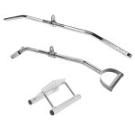 Set de barres et poignes de tirage gorilla sports