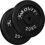 Set de disques 30 / 31 mm de musculation 2 40 kg 40 kg (2 x 20 kg) movit