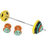 Set d halt�res en caoutchouc 100 kg collier en �toile gorilla sports
