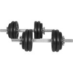 Set d'haltres courts e - series 30 kg gyronetics