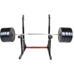 Set d'haltres longs olympiques avec rack  squat gorilla sports