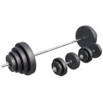 Set d halt�res en plastique 100 kg gorilla sports