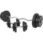 Set d haltres avec poids collier en toile gorilla sports