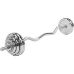 Set d'halt�res sz - curl chrom�s 35 kg gorilla sports