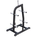 Support pour disques de musculation olympiques avec support pour barres gorilla sports