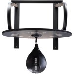 Support de fixation mural pour punching ball (avec poire de vitesse) gorilla sports