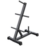Support pour poids noir gorilla sports