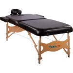 Table de massage noir / blanc noir movit