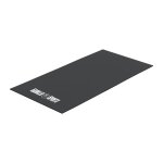 Tapis de protection de sol noir 120 x 60 cm gorilla sports
