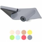 Tapis de yoga 180 x 60 x 0, 6 cm gris gorilla sports