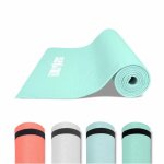 Tapis de yoga en pvc bleu glacier gorilla sports