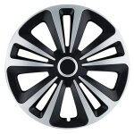 Arcoll enjoliveur 14. 0 pouces, quantité : 4, noir / argent (ref: 54049) Arcoll enjoliveur 14. 0 pouces, quantité : 4, noir / argent (ref: 54049)