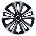 Arcoll enjoliveur 15. 0 pouces, quantité : 4, noir / argent (ref: 54050) Arcoll enjoliveur 15. 0 pouces, quantité : 4, noir / argent (ref: 54050)
