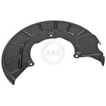 A. b. s. all brake systems bv. dflecteur, disque de frein pour volkswagen: touran, tiguan, golf cabriolet, ...