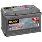 Fulmen batterie (de voiture) 720. 0 a 72. 0 ah 12. 0 v premium (ref: fa722)