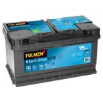 Fulmen batterie (de voiture) 730. 0 a 75. 0 ah 12. 0 v start & stop efb (ref: fl752)