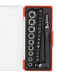 Cartec coffret mixte cliquets et douilles (ref: 233422)