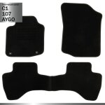 Dbs tapis de sol sur mesure pour peugeot: 107 & citroën: c1 & toyota: aygo (ref: 01763245) Dbs tapis de sol sur mesure pour peugeot: 107 & citroën: c1 & toyota: aygo (ref: 01763245)