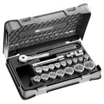 Facom coffret mixte cliquets et douilles (ref: s. 151 - 2p6pb)