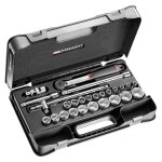 Facom coffret mixte cliquets et douilles (ref: s. 161 - 4p6pb)