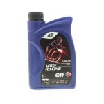 Elf huile moto 10w50 4 temps moto 4 racing 10w50 (ref: 213941)