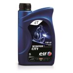 Elf huile moto 10w40 4 temps scooter 4 city 10w40 (ref: 213977)