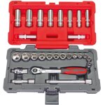 Ks tools coffret cliquets et douilles 3 / 8  (ref: 922. 0627)