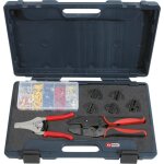 Ks tools coffret de cosses et pinces  sertir (ref: 115. 1400)