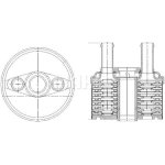 Mahle aftermarket radiateur d'huile de boîte automatique pour volkswagen: touran, new beetle, golf, jetta, ... Mahle aftermarket radiateur d'huile de boîte automatique pour volkswagen: touran, new beetle, golf, jetta, ...