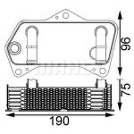 Mahle aftermarket radiateur d'huile de boîte automatique pour audi: tt, a3, s3, rs3 & volkswagen: tiguan, ... Mahle aftermarket radiateur d'huile de boîte automatique pour audi: tt, a3, s3, rs3 & volkswagen: tiguan, ...