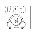 Mts raccord de tuyau, systme d'chappement pour bmw: srie 7, srie 3, srie 5, z3 & peugeot: 207, 307, ...